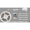 Afbeelding van Briloner Leuchten LED SUPERLINE - 5m RGB LED-strip met afstandsbediening en 164 kleuren