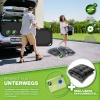 Afbeelding van Tillvex® Campingbed, opvouwbaar met nekkussen, tot 280 kg, voor binnen en buiten.