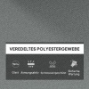 Afbeelding van Outsunny Zitkussen van polyester, schuim - 115L x 56B x 10D cm - Lichtgrijs