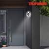 Afbeelding van Telefunken LED buitenwandlamp, 1-vlam, met backlight effect, 15W, 2000 lumen, IP44, rond, Ø 28cm