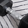 Afbeelding van HOMCOM Set van 2 korte zeshoekige halters A91-019V01
