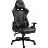 Afbeelding van Vinsetto Ergonomische Gaming Bureaustoel Zwart Camouflage 921-220