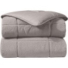 Afbeelding van Zelesta® Teddybed Taupe 140x200 - Teddy Dekbedovertrek - Fluffy Dekbedovertrek