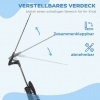 Afbeelding van HOMCOM Kinderdriewieler van Metaal en Kunststof, 105x47x98 cm, Wit