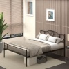 Afbeelding van HOMCOM kingsize bedframe - 165L x 207B x 106H cm