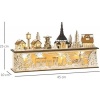 Afbeelding van HOMCOM Kerstdorp met LED-verlichting 830-516V00