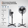 Afbeelding van Aerson Staande Vloerventilator Zwart - 120 cm - 3 Snelheden