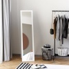 Afbeelding van HOMCOM staande spiegel - vrijstaand of wandmontage - wit