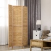 Afbeelding van HOMCOM-Bamboeschermwand-120L x 1,8B x 170H cm-Natuurhout