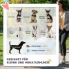 Afbeelding van PawHut Hondentrolley voor kleine honden en katten - Zwart 76,5 x 52 x 95 cm