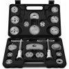 Afbeelding van TRESKO® 23-delige remzuigerterugsteller set met handschoenen voor remonderhoud, universeel
