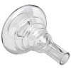 Afbeelding van DILAW Onyx Shisha Kom met Glas Vervangglas - Medium, Hoogte: ca. 19,5 cm, zonder Gewinde