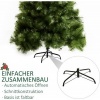 Afbeelding van HOMCOM Kerstboom PET, Metaal Ø90 x 210H cm Groen