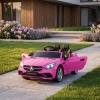 Afbeelding van AIYAPLAY Elektrische Loopauto - Kunststof, Metaal - 107L x 62,5B x 44H cm - Roze