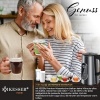 Afbeelding van KESSER® Waterkoker van roestvrij staal, 1,7 liter, led-display, 4 modi, temperatuurinstelling 40 °C 