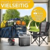 Afbeelding van TRESKO® Opvouwbare Bolderwagen 215L met Rem | 150kg Handwagen met Massieve Banden