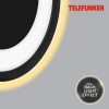 Afbeelding van Telefunken LED buitenwandlamp, 1-vlam, met backlight effect, 15W, 2000 lumen, IP44, rond, Ø 28cm