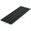 Afbeelding van Outsunny Dakplaat Staal 129L x 45B cm Donkergrijs