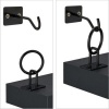 Afbeelding van Wandplank set van 2 - 13x48x12 cm - zwevend voor woonkamer en keuken