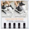 Afbeelding van SPORTNOW Mini Crosstrainer Staal, ABS 45L x 42B x 26H cm Wit