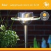 Afbeelding van Solar LED tuinspots Ufo IP44 3000K RVS, Helder