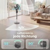 Afbeelding van HOMCOM Luchtcirculatieventilator - Kunststof - Ø32 x 110H cm - Grijs