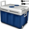 Afbeelding van Tillvex Elektrische Koelbox 40L met Wieltjes, 230V/12V, voor Auto en Camping, Koelt en Verwarmt