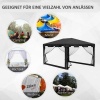 Afbeelding van Outsunny Paviljoen met netwanden en stevige verbindingen 84C-022V03