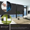 Afbeelding van KESSER® Verticale zonwering Balkonzonwering Privacyscherm Zonwering Zijzonwering Schaduw, balkonzonw