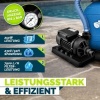 Afbeelding van Tillvex zandfiltersysteem 7.900L/h + 400g filterkogels | Zwembadfilter met drukweergave
