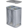 Afbeelding van Joseph Joseph Tota Wasmand - 2 Compartimenten - 90 Liter - Grijs