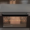 Afbeelding van HOMCOM Minibakoven van metaal, roestvrij staal - 46,4L x 38B x 28,5H cm - Grijs