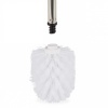 Afbeelding van Relaxdays toiletborstelkoppen set van 9, kunststof, 12 mm schroefdraad, D: 8 cm, wit