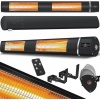 Afbeelding van KESSER® Terrasverwarmer IR Infrarood Verwarming 3000W Elektrische Kachel Weerbestendig Heater voor V