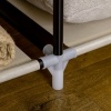 Afbeelding van HOMCOM Opvouwbare Stoffenkast met 8 Niveaus voor Slaapkamer of Gang - Beige 125 x 43 x 162,5 cm