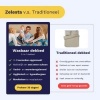 Afbeelding van Zelesta® Wonderbed Taupe 140x200cm - Dekbed zonder overtrek - Wasbaar hoesloo