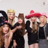 Afbeelding van Relaxdays cowboyhoed voor volwassenen, verstelbaar koord, zwart, ideaal voor carnaval