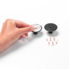 Afbeelding van Brabantia ReNew Handdoekhaakjes - 2 stuks - Zonder boren - Donkergrijs