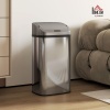 Afbeelding van HOMCOM Sensorafvalemmer 48L RVS met Soft-Close, vingerafdrukbestendig voor kantoor en keuken