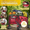 Afbeelding van TRESKO® Opvouwbare Bolderwagen 300L met Rem | Handwagen 150kg met Rubber Banden