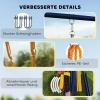Afbeelding van Aiyaplay Kinderschommel van staal, Oxford-stof - 265L x 160B x 178H cm - Meerkleurig