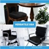Afbeelding van HOMCOM Zitkussen Polyester 44L x 39B x 13H cm Zwart
