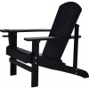 Afbeelding van Outsunny Tuinstoel van Tannenhout 72,5B x 97D x 93H cm - Zwart