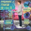 Afbeelding van RE:SPORT® Cityroller voor kinderen en volwassenen met LED, bel en draagband | Opvouwbare scooter met