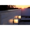 Afbeelding van LUTEC Box Cube Buitenwandlamp - E27 - Donkergrijs