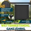 Afbeelding van tillvex® Klemluifel, verticale zonwering, B x D 200 x 180 cm, antraciet