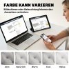 Afbeelding van Outsunny 3-zits bankkussen 150x98x8 cm met banden, voor binnen/buiten, lichtgrijs