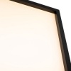 Afbeelding van Briloner Leuchten - LED-plafondlamp met achtergrondverlichting, 22W, 3000 lumen, wit-zwart