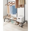 Afbeelding van Kledingrek Astrid | 105 x 50 x 195 cm | Zwart