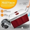Afbeelding van Tillvex Elektrische Koelbox 40L met Wielen | Mini-koelkast 230V en 12V voor Auto en Camping